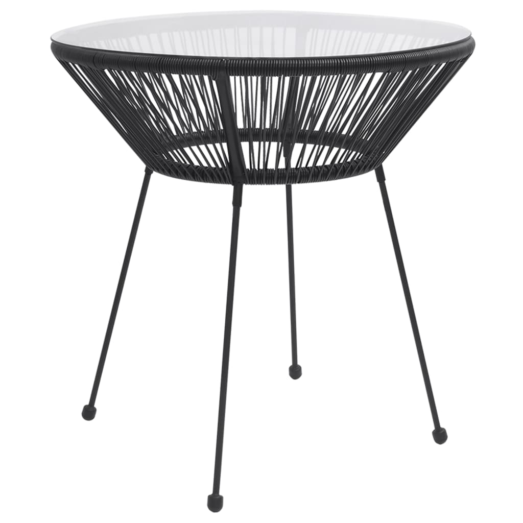 3-delige Tuinset zwart is nu te koop bij PeponiXL, paradijselijk wonen!