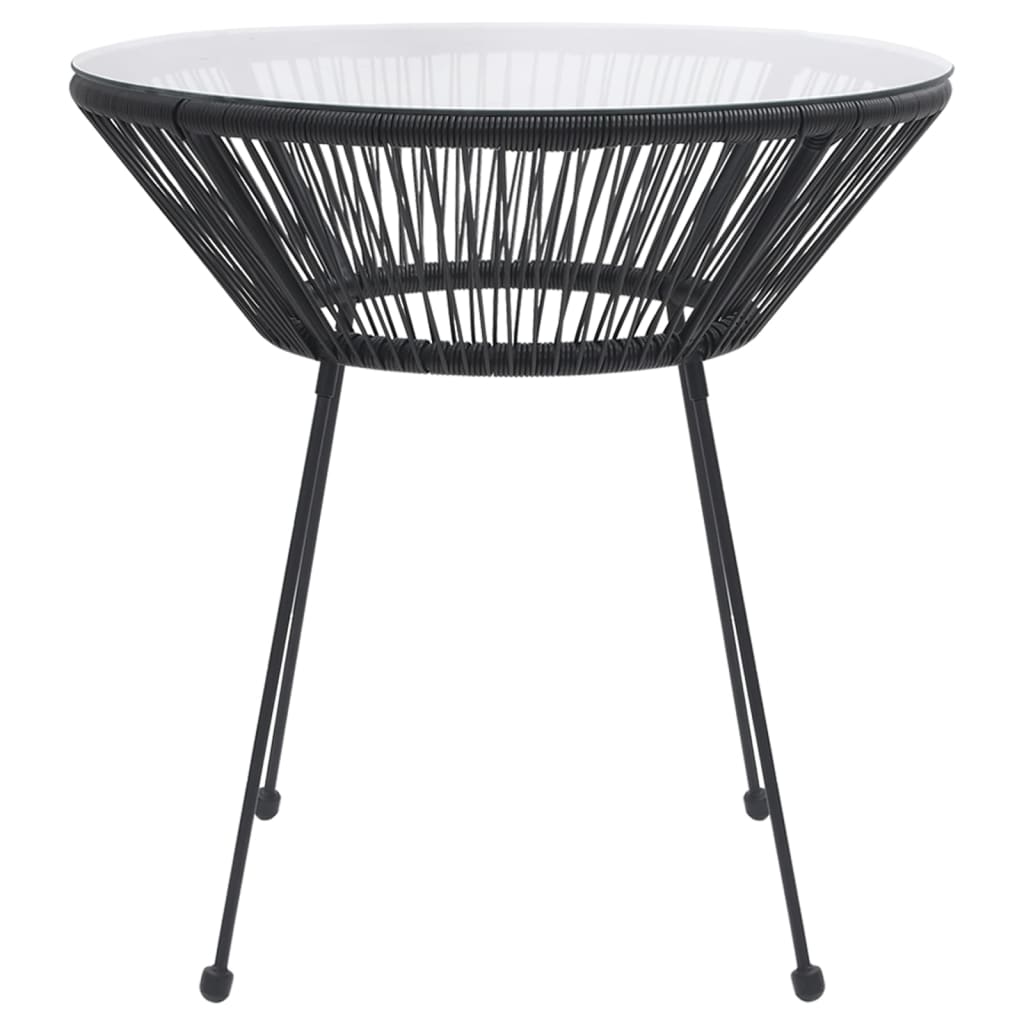 3-delige Tuinset zwart is nu te koop bij PeponiXL, paradijselijk wonen!
