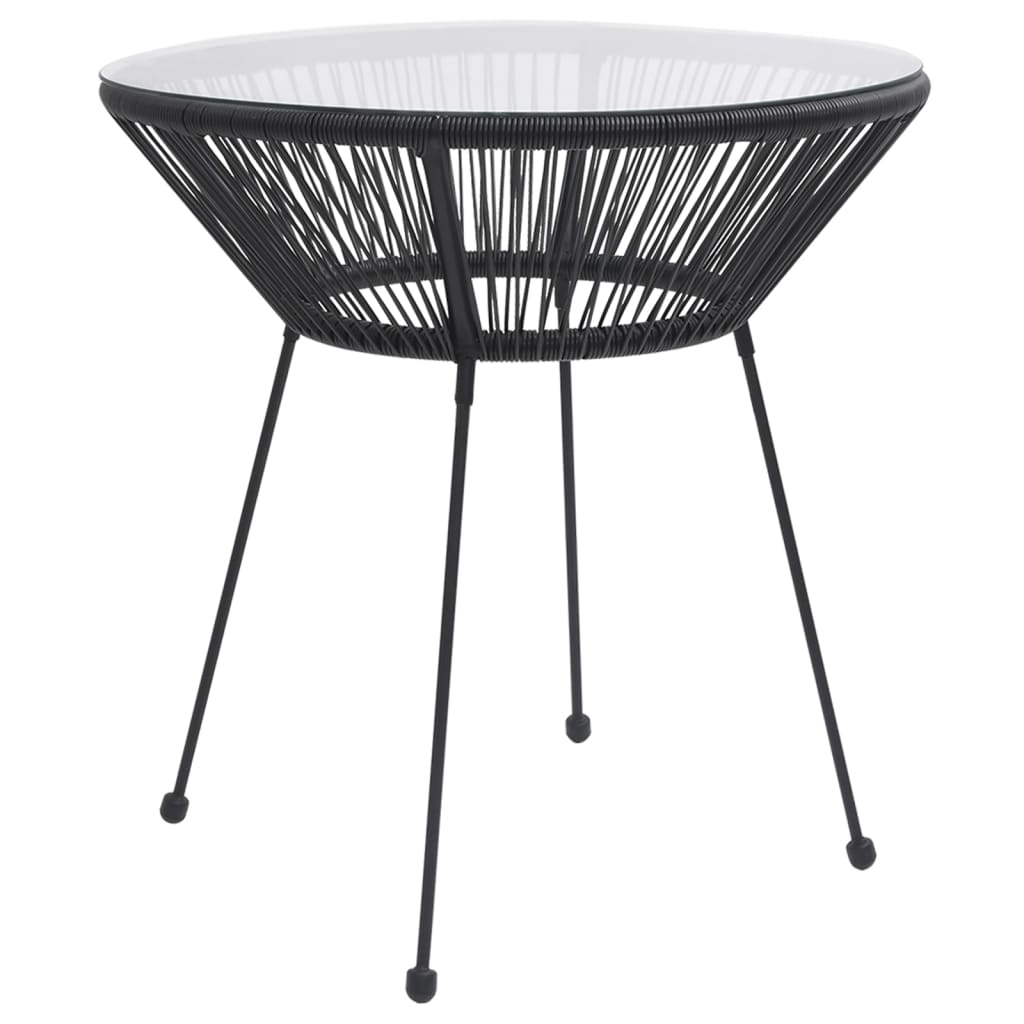 5-delige Tuinset zwart is nu te koop bij PeponiXL, paradijselijk wonen!