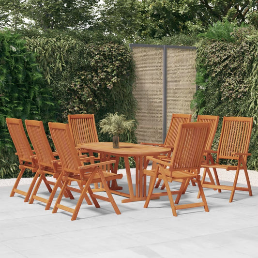 Tuinstoelen 8 st inklapbaar massief eucalyptushout is nu te koop bij PeponiXL, paradijselijk wonen!
