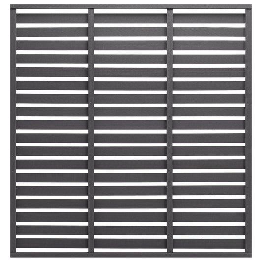 Schuttingpaneel 180x180 cm HKC grijs is nu te koop bij PeponiXL, paradijselijk wonen!