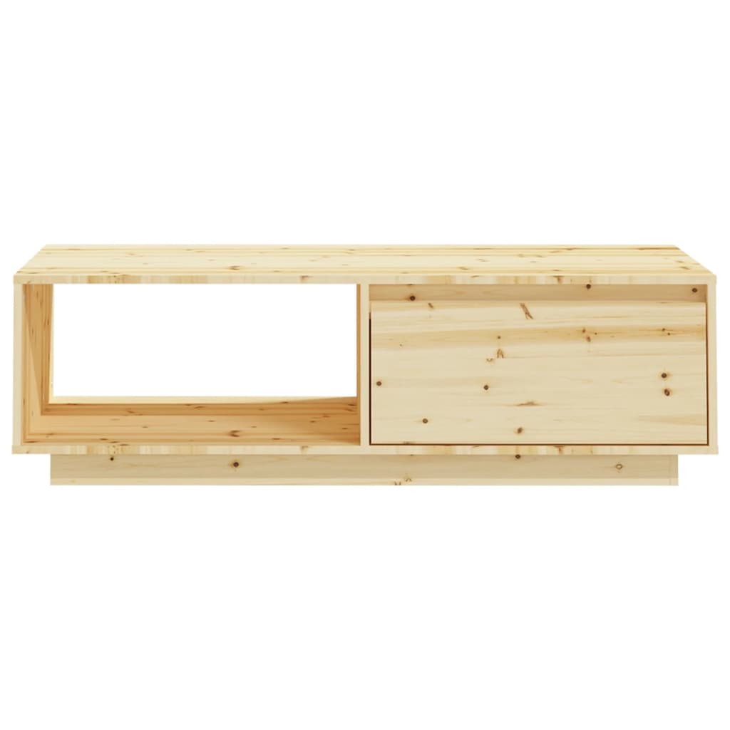 Salontafel 110x50x33,5 cm massief vurenhout is nu te koop bij PeponiXL, paradijselijk wonen!