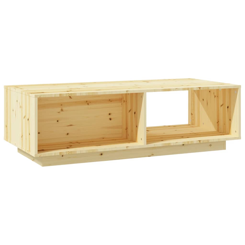 Salontafel 110x50x33,5 cm massief vurenhout is nu te koop bij PeponiXL, paradijselijk wonen!