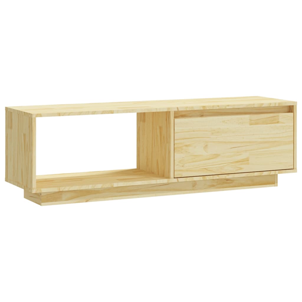 Tv-meubel 110x30x33,5 cm massief grenenhout is nu te koop bij PeponiXL, paradijselijk wonen!