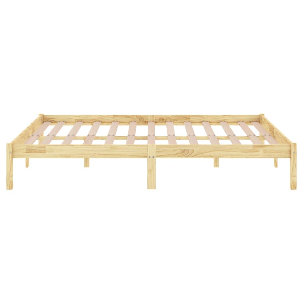 Bedframe massief grenenhout 140x190 cm is nu te koop bij PeponiXL, paradijselijk wonen!