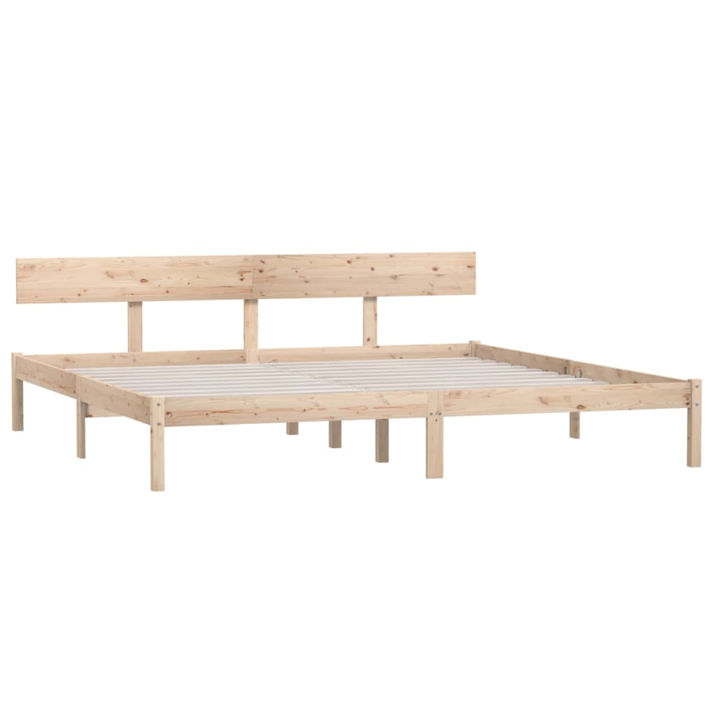 Bedframe massief grenenhout 180x200 cm is nu te koop bij PeponiXL, paradijselijk wonen!