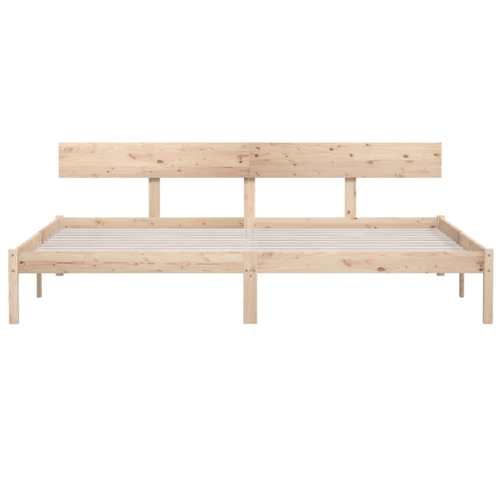 Bedframe massief grenenhout 180x200 cm is nu te koop bij PeponiXL, paradijselijk wonen!