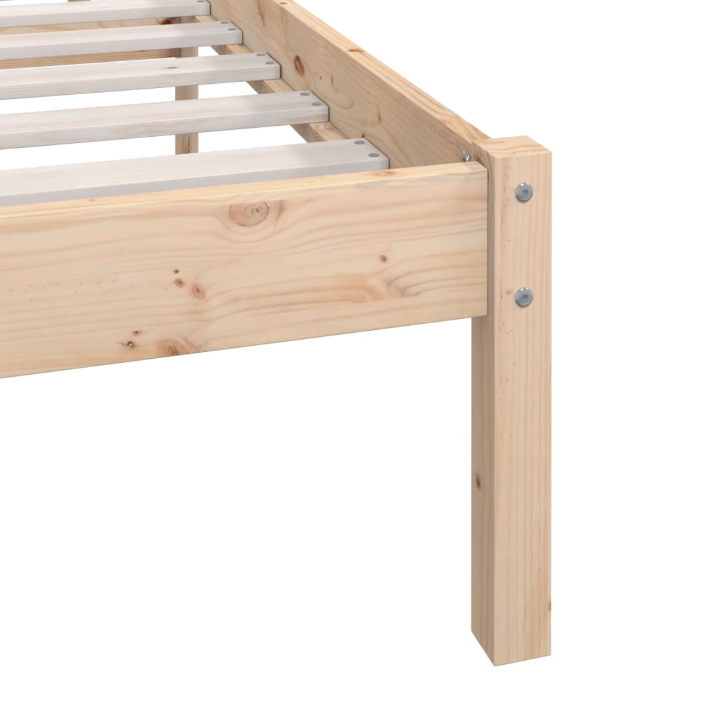 Bedframe massief grenenhout 180x200 cm is nu te koop bij PeponiXL, paradijselijk wonen!