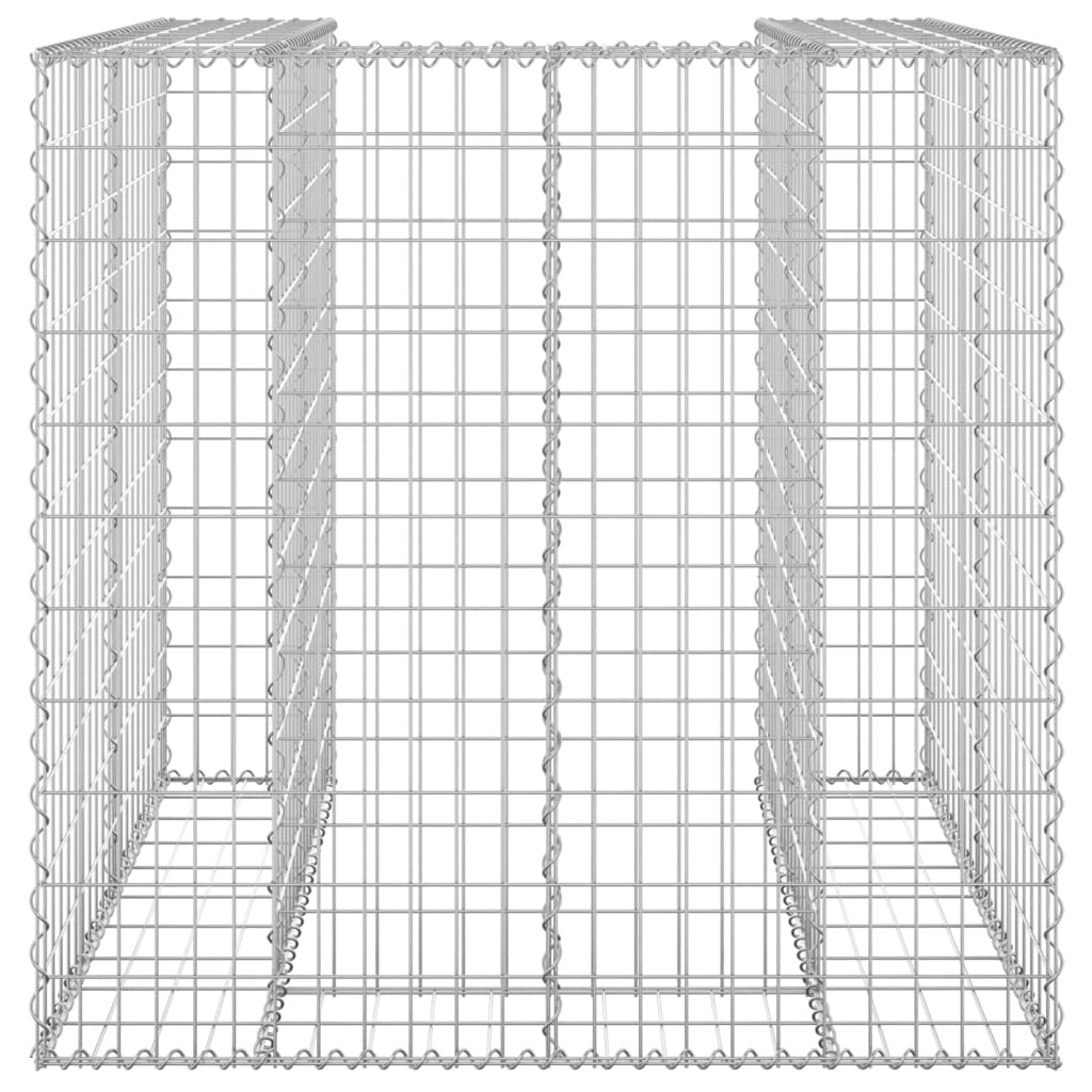 Schanskorf voor container 110x100x110 cm gegalvaniseerd staal is nu te koop bij PeponiXL, paradijselijk wonen!