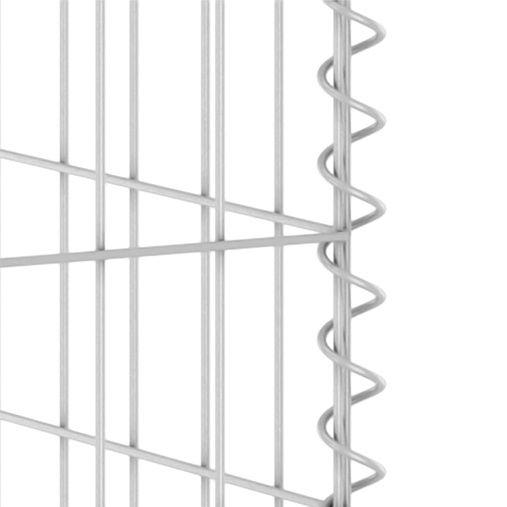 Schanskorf voor container 110x100x110 cm gegalvaniseerd staal is nu te koop bij PeponiXL, paradijselijk wonen!