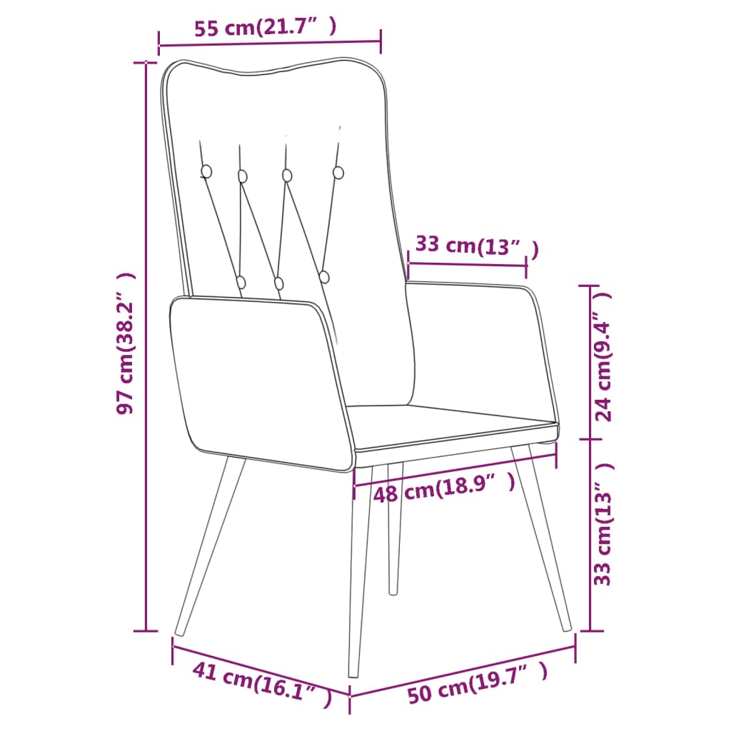 Fauteuil canvas zwart is nu te koop bij PeponiXL, paradijselijk wonen!