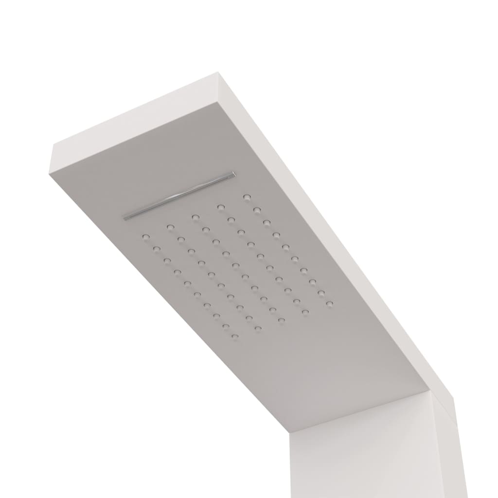 Douchepaneelsysteem aluminium wit is nu te koop bij PeponiXL, paradijselijk wonen!
