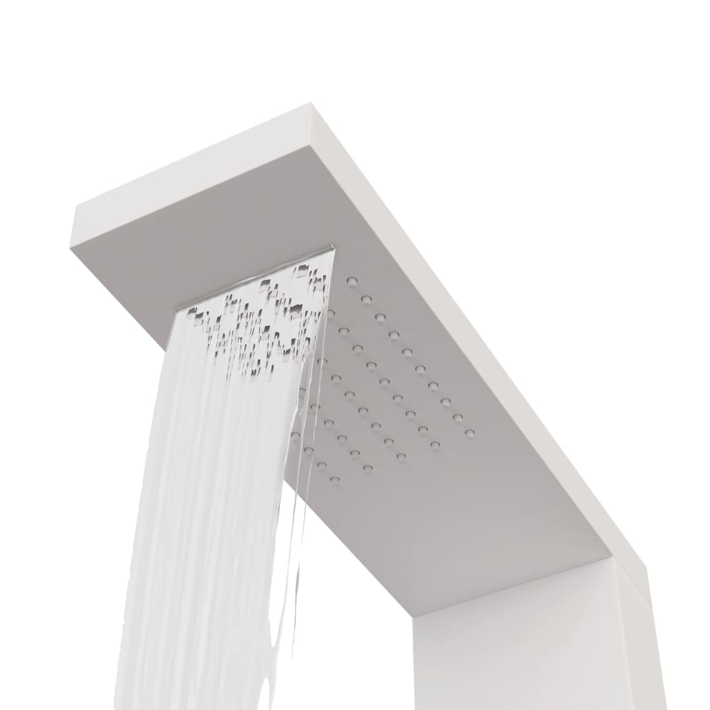 Douchepaneelsysteem aluminium wit is nu te koop bij PeponiXL, paradijselijk wonen!