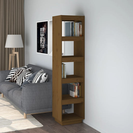Boekenkast/kamerscherm 40x35x167 cm grenenhout honingbruin is nu te koop bij PeponiXL, paradijselijk wonen!