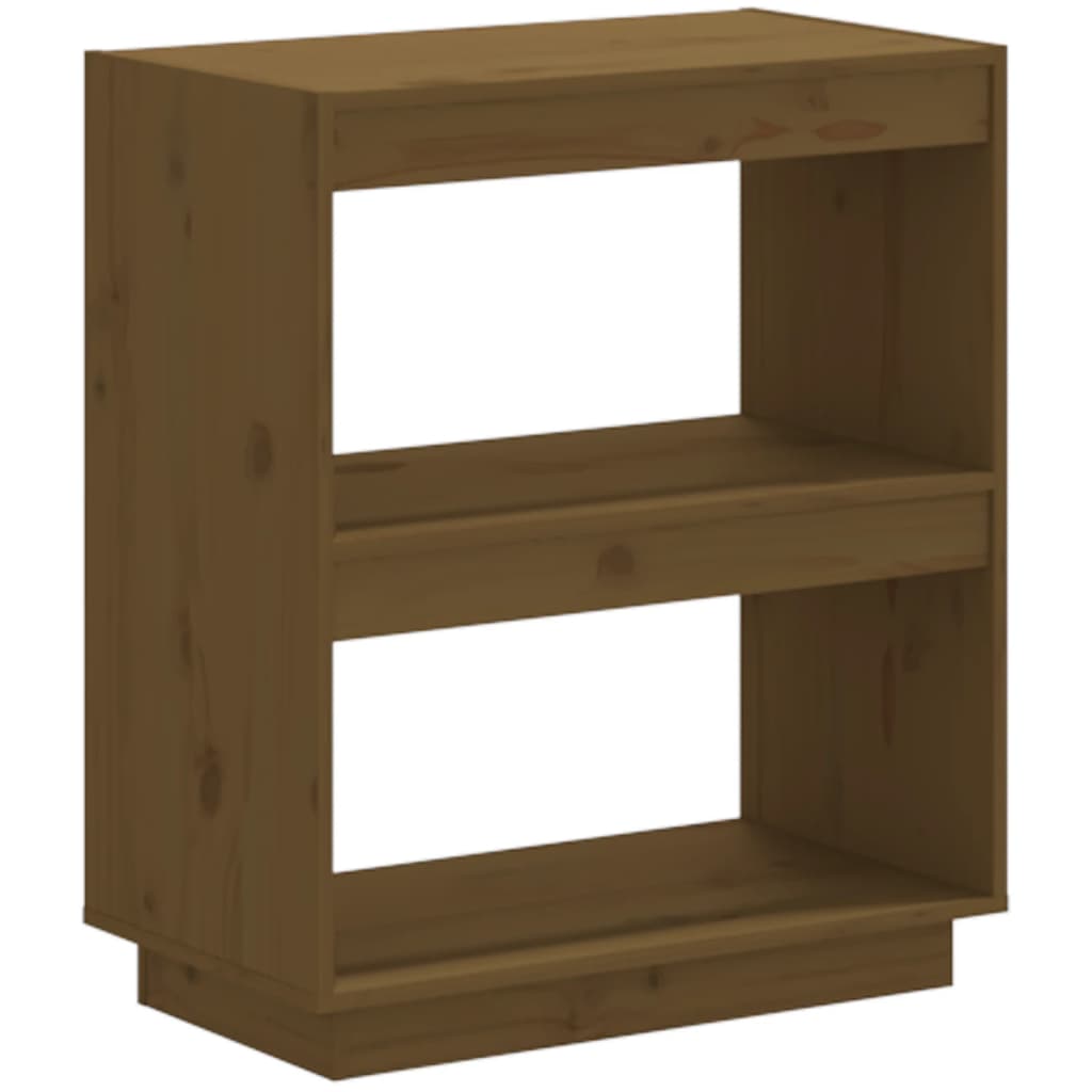Boekenkast 60x35x71 cm massief grenenhout honingbruin is nu te koop bij PeponiXL, paradijselijk wonen!