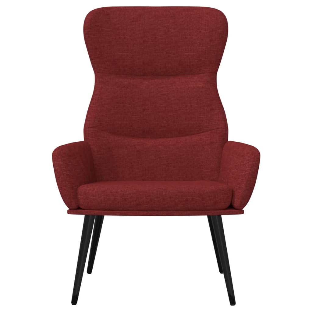 Relaxstoel stof wijnrood is nu te koop bij PeponiXL, paradijselijk wonen!