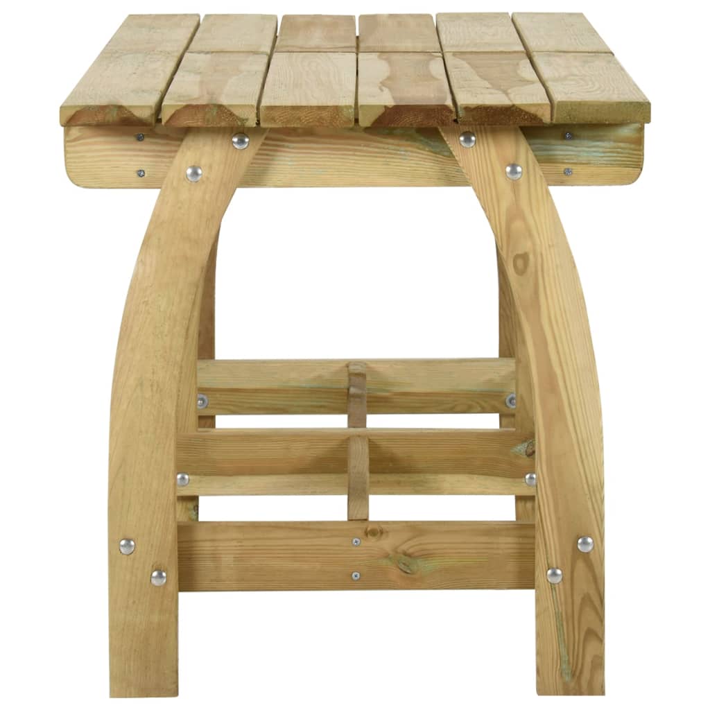 Tuintafel 220x74x75 cm geïmpregneerd grenenhout is nu te koop bij PeponiXL, paradijselijk wonen!