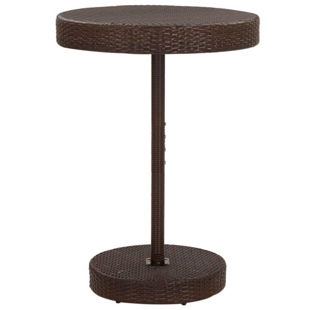 5-delige Tuinbarset met kussens poly rattan bruin is nu te koop bij PeponiXL, paradijselijk wonen!