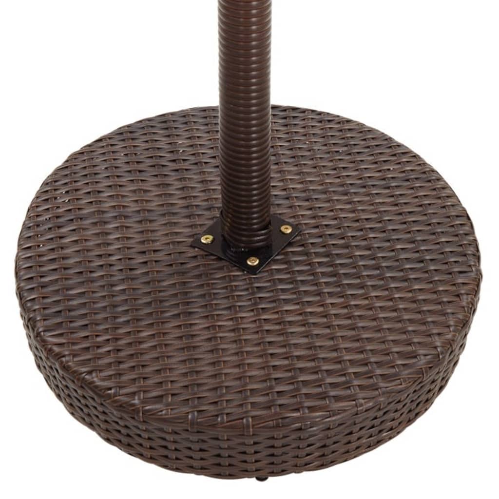 5-delige Tuinbarset met kussens poly rattan bruin is nu te koop bij PeponiXL, paradijselijk wonen!