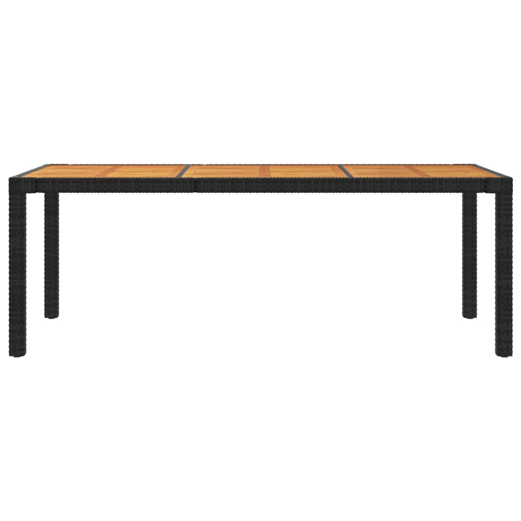 7-delige Tuinset met kussens poly rattan zwart is nu te koop bij PeponiXL, paradijselijk wonen!