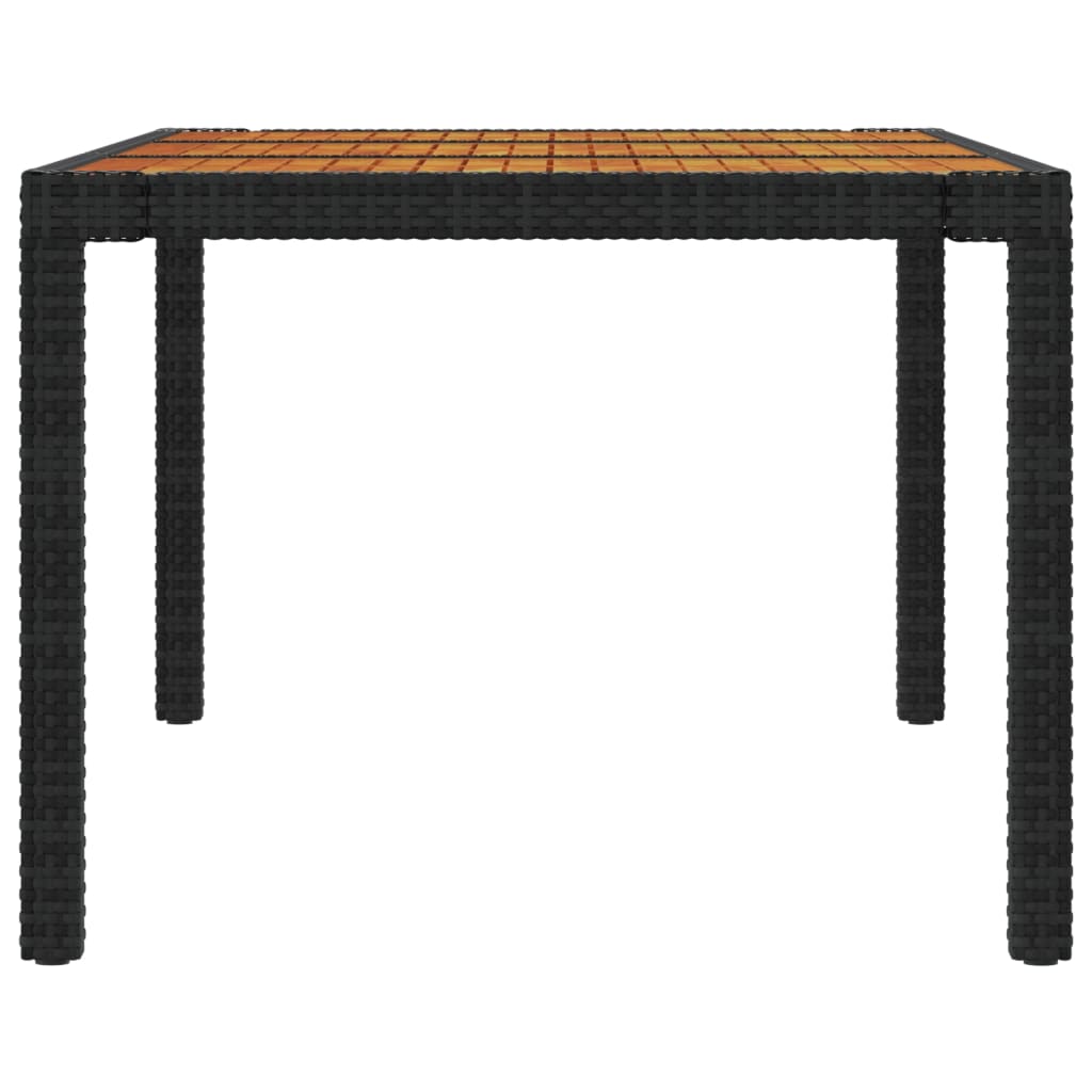 7-delige Tuinset met kussens poly rattan zwart is nu te koop bij PeponiXL, paradijselijk wonen!