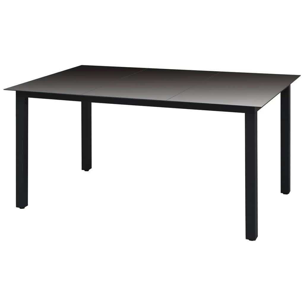 5-delige Tuinset met kussens poly rattan zwart is nu te koop bij PeponiXL, paradijselijk wonen!
