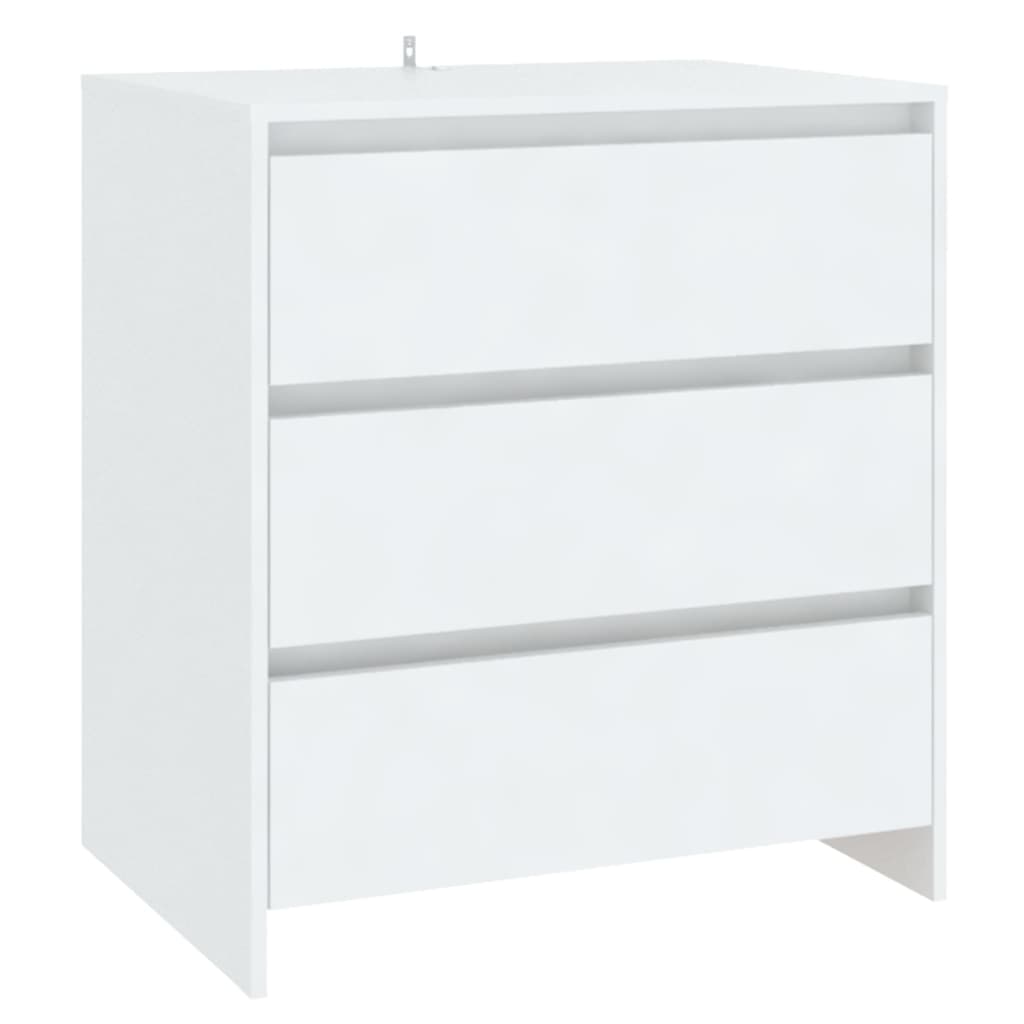 Dressoir 70x41x75 cm bewerkt hout wit is nu te koop bij PeponiXL, paradijselijk wonen!