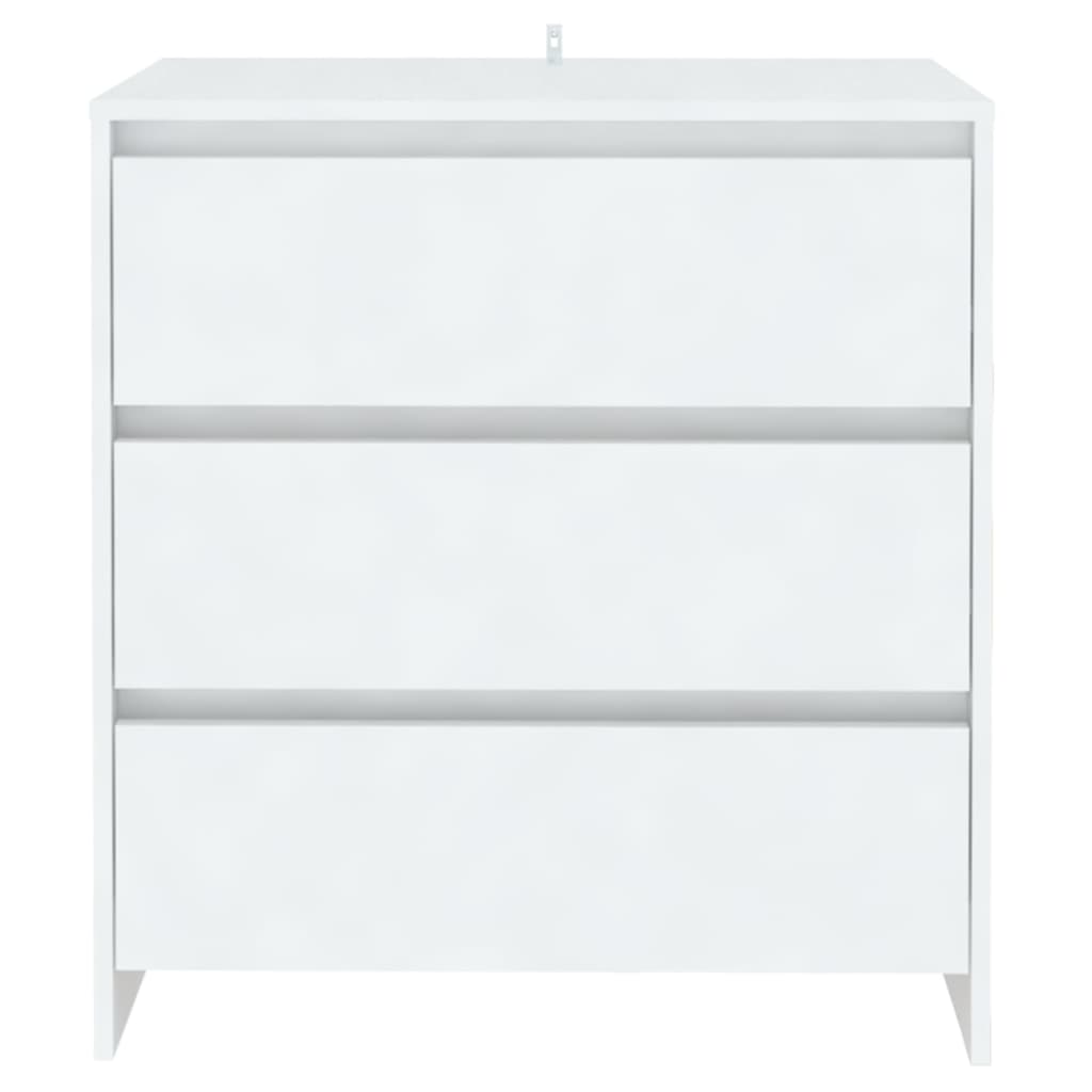 Dressoir 70x41x75 cm bewerkt hout wit is nu te koop bij PeponiXL, paradijselijk wonen!