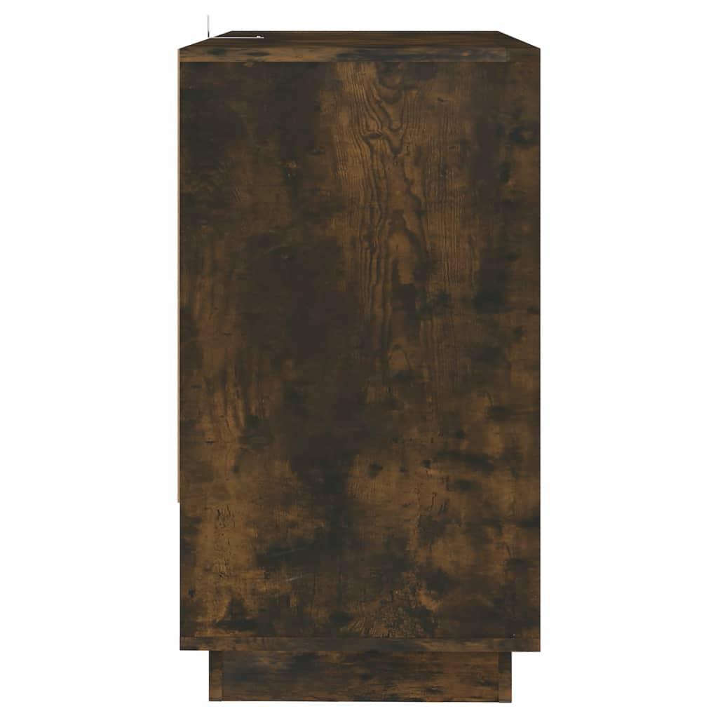 Dressoir 70x41x75 cm bewerkt hout gerookt eikenkleurig is nu te koop bij PeponiXL, paradijselijk wonen!