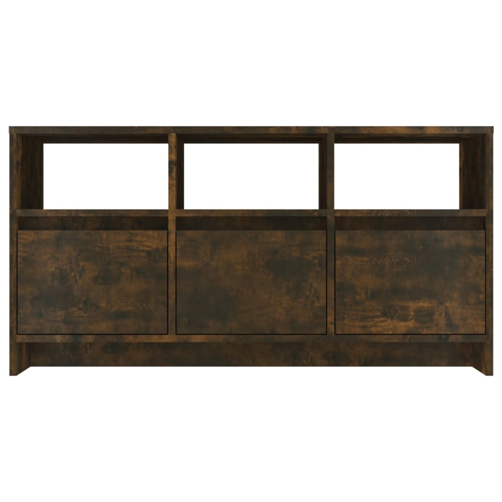 Tv-meubel 102x37,5x52,5 cm bewerkt hout gerookt eikenkleurig is nu te koop bij PeponiXL, paradijselijk wonen!