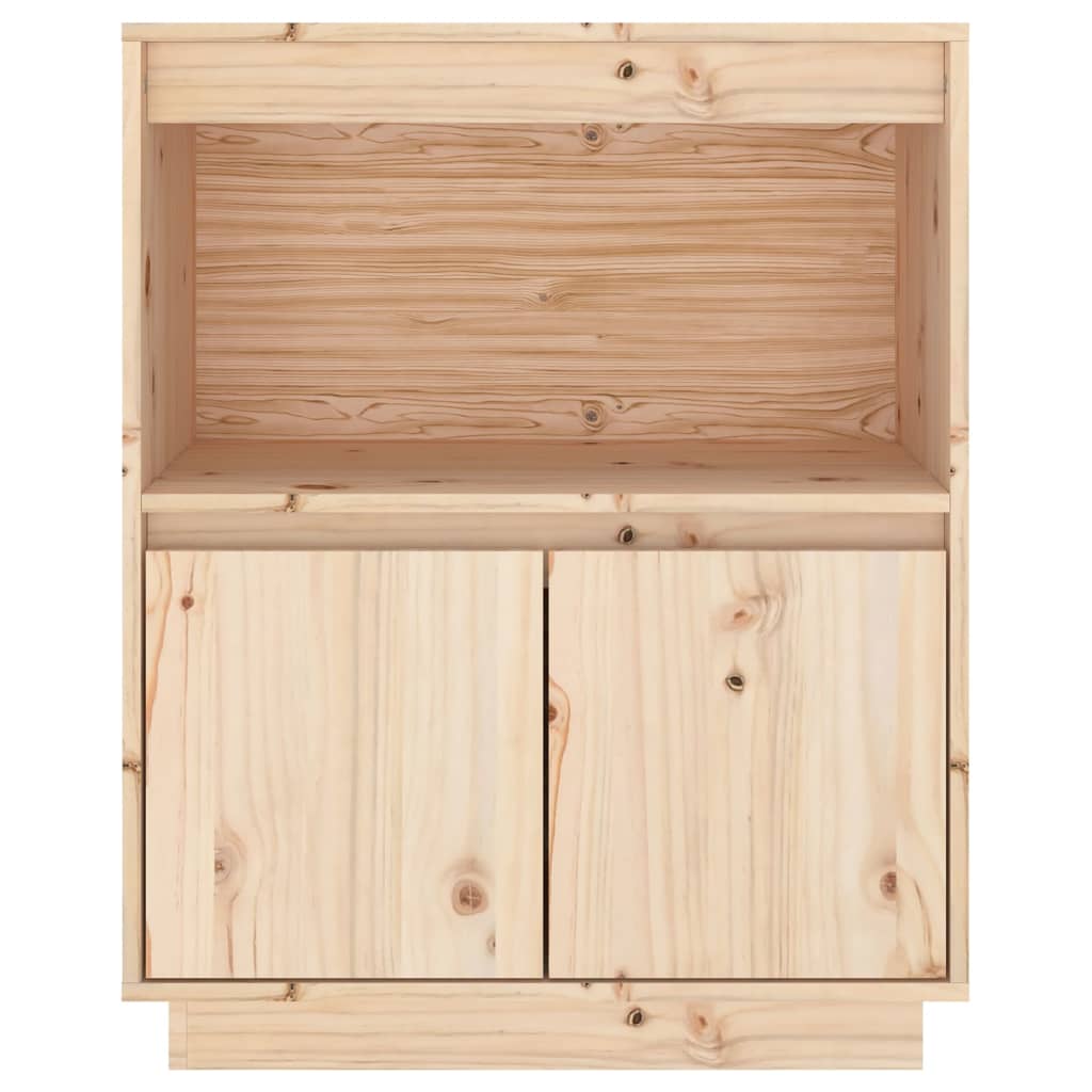 Dressoir 60x34x75 cm massief grenenhout is nu te koop bij PeponiXL, paradijselijk wonen!