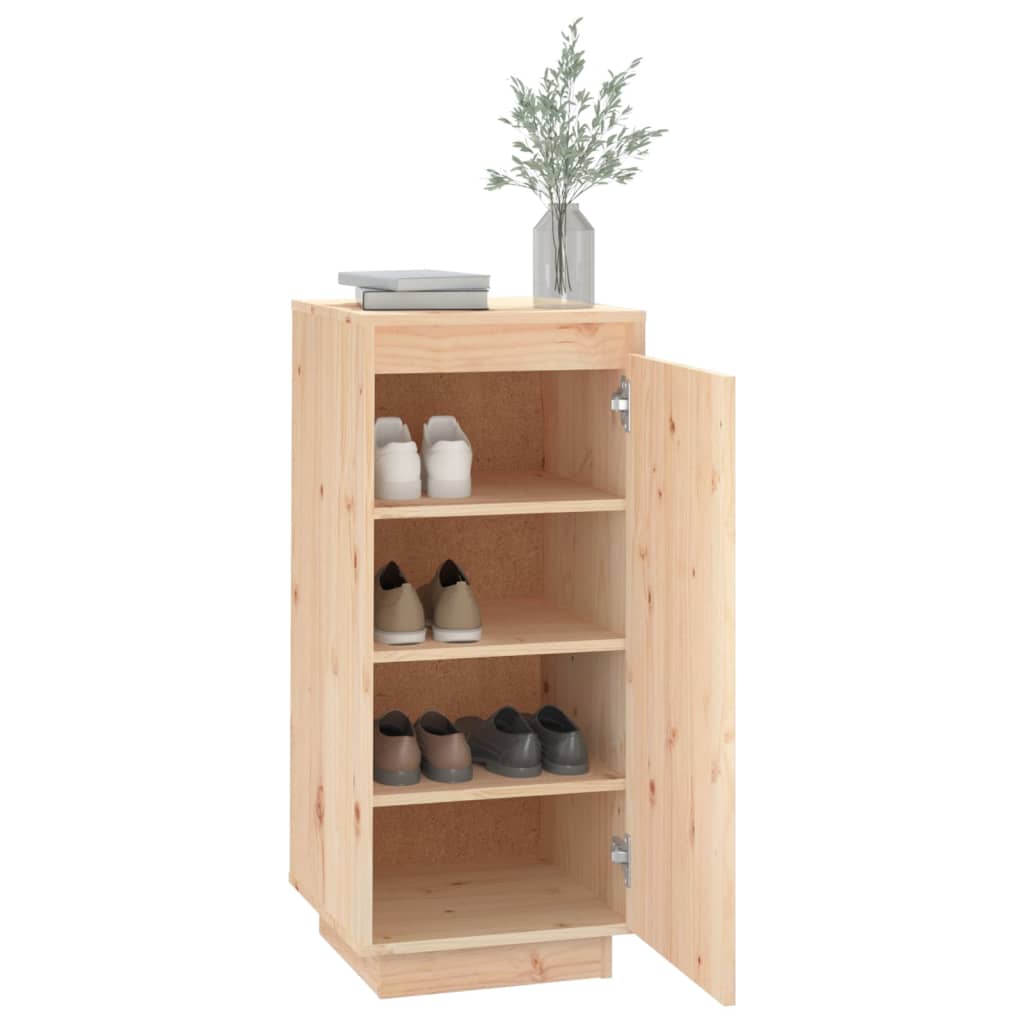 Schoenenkast 35x35x80 cm massief grenenhout is nu te koop bij PeponiXL, paradijselijk wonen!