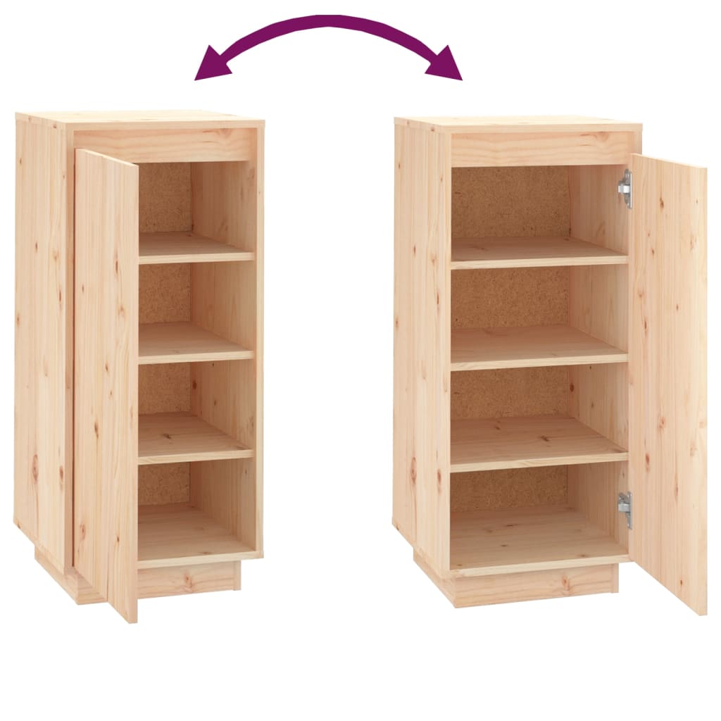 Schoenenkast 35x35x80 cm massief grenenhout is nu te koop bij PeponiXL, paradijselijk wonen!