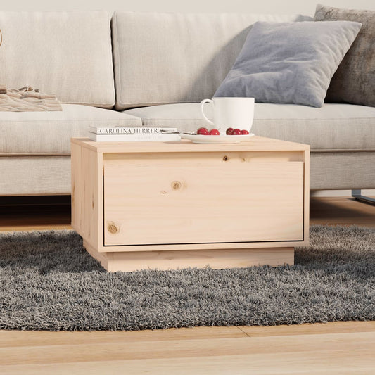 Salontafel 55x56x32 cm massief grenenhout is nu te koop bij PeponiXL, paradijselijk wonen!