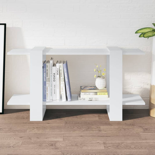 Boekenkast 100x30x51 cm bewerkt hout wit is nu te koop bij PeponiXL, paradijselijk wonen!