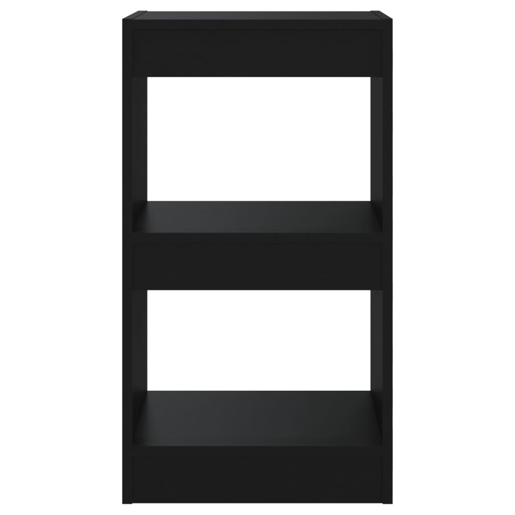 Boekenkast/kamerscherm 40x30x72 cm zwart is nu te koop bij PeponiXL, paradijselijk wonen!