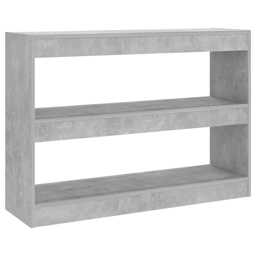 Boekenkast/kamerscherm 100x30x72 cm betongrijs is nu te koop bij PeponiXL, paradijselijk wonen!