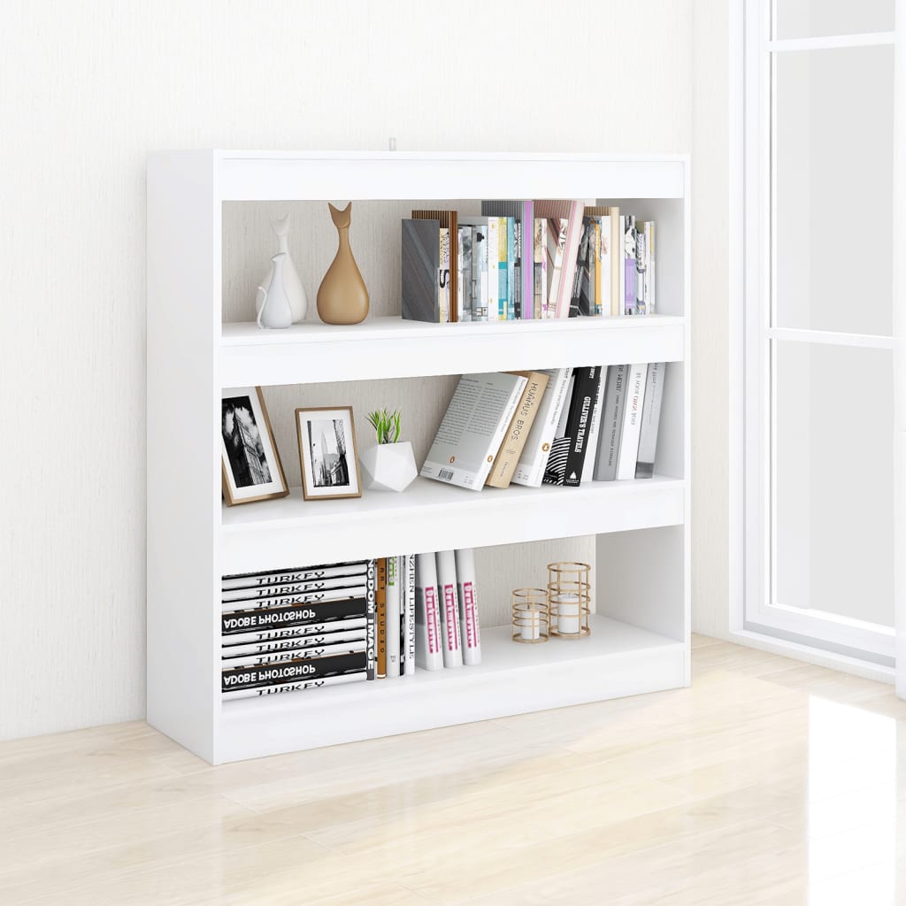 Boekenkast/kamerscherm 100x30x103 cm wit is nu te koop bij PeponiXL, paradijselijk wonen!