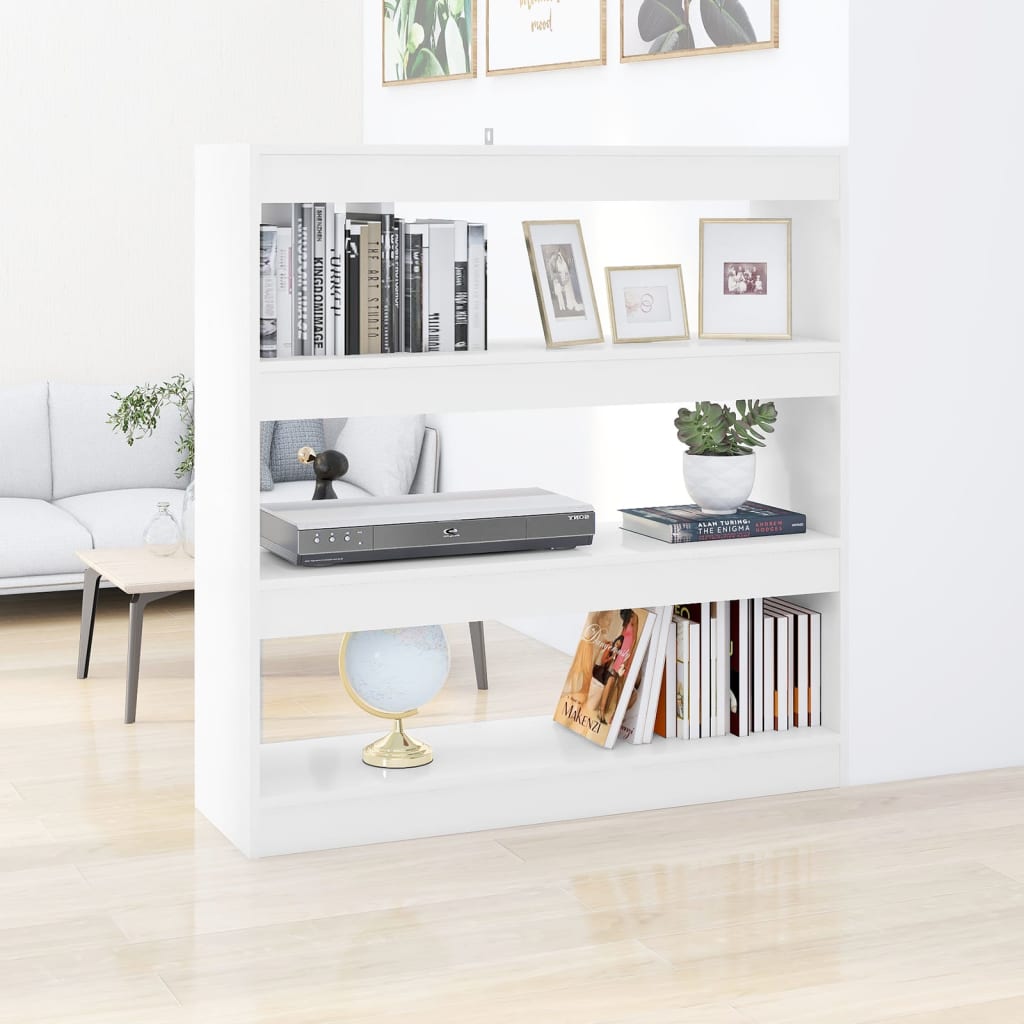 Boekenkast/kamerscherm 100x30x103 cm wit is nu te koop bij PeponiXL, paradijselijk wonen!
