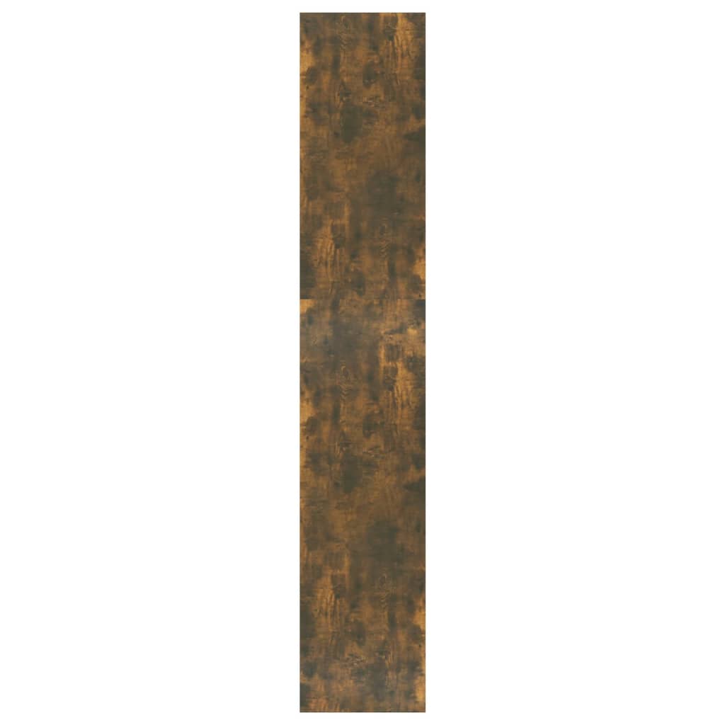Boekenkast/kamerscherm 80x30x166 cm spaanplaat gerookt eiken is nu te koop bij PeponiXL, paradijselijk wonen!