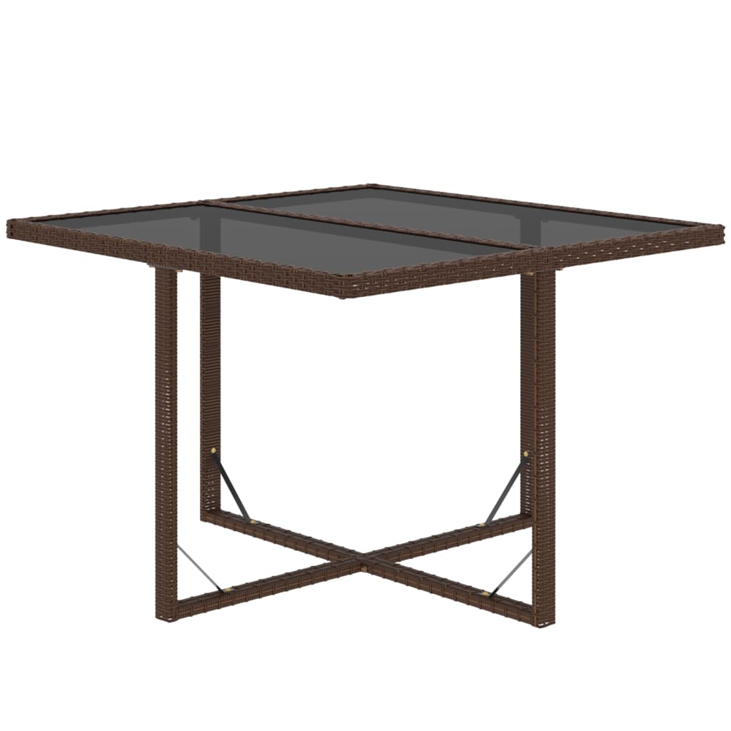 5-delige Tuinset met kussens poly rattan bruin is nu te koop bij PeponiXL, paradijselijk wonen!