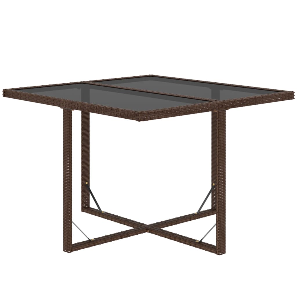 9-delige Tuinset met kussens poly rattan bruin is nu te koop bij PeponiXL, paradijselijk wonen!