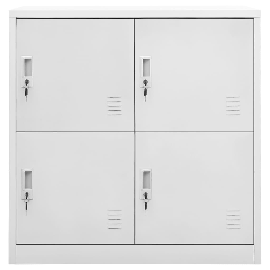 Lockerkasten 5 st 90x45x92,5 cm staal lichtgrijs is nu te koop bij PeponiXL, paradijselijk wonen!