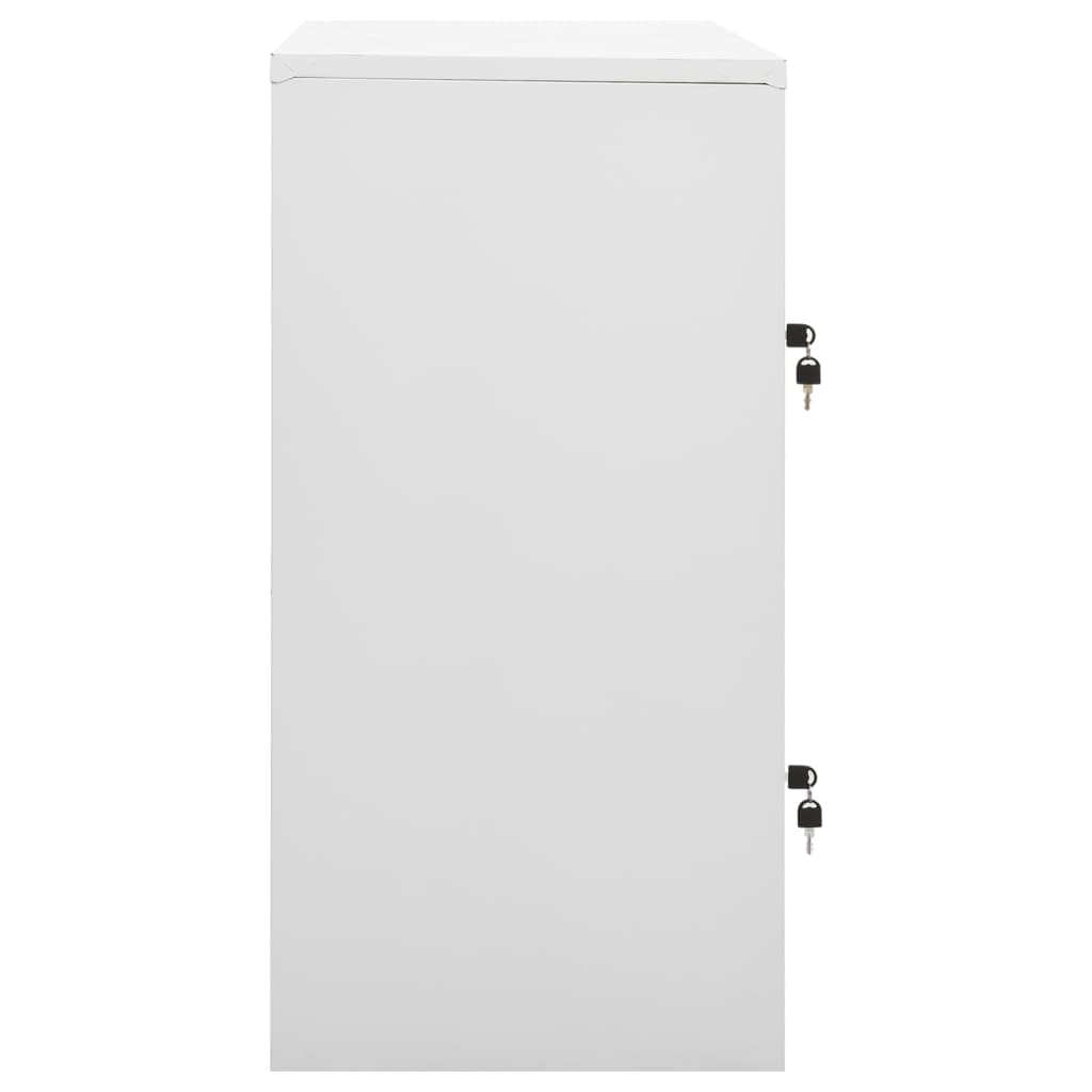 Lockerkasten 5 st 90x45x92,5 cm staal lichtgrijs en rood is nu te koop bij PeponiXL, paradijselijk wonen!