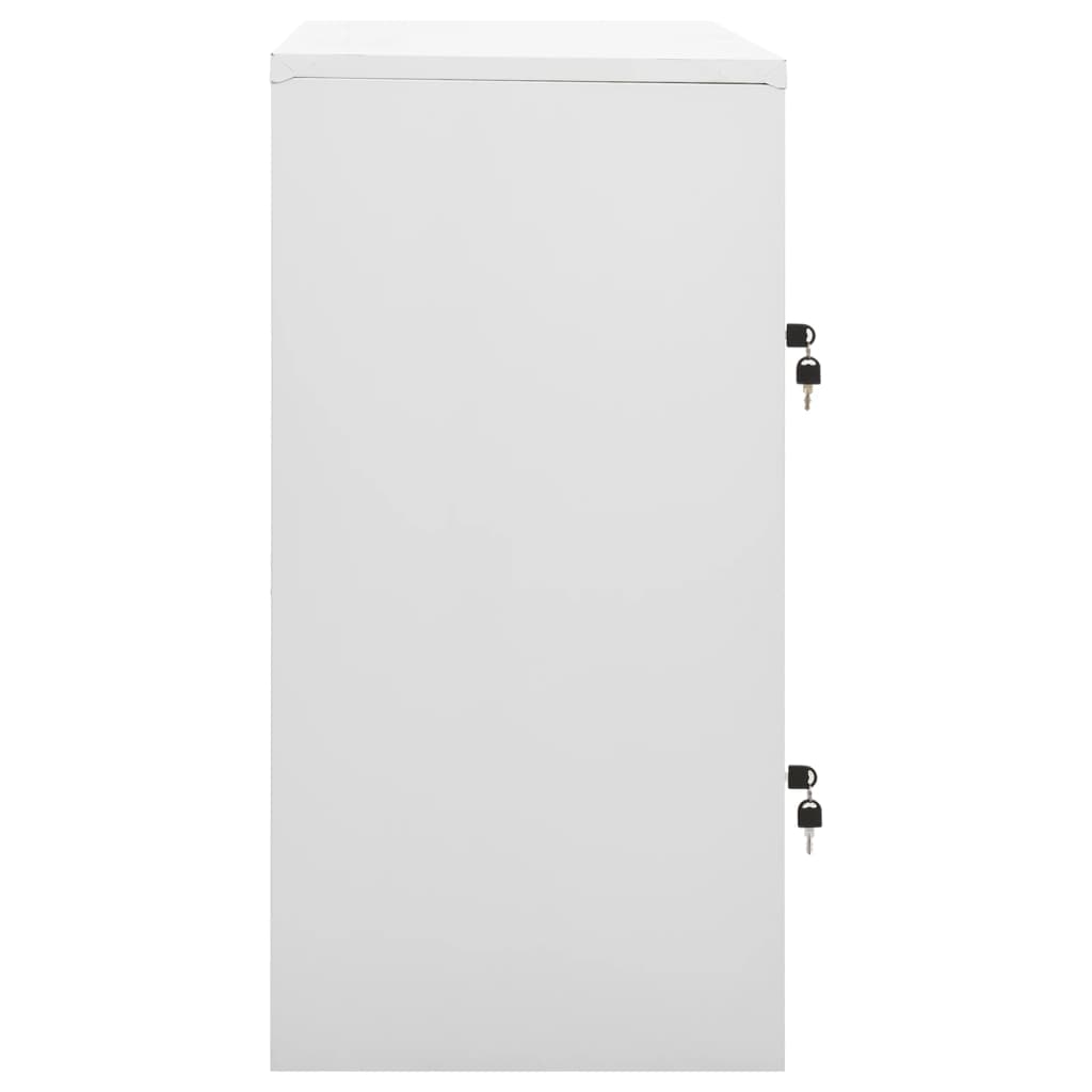 Lockerkasten 5 st 90x45x92,5 cm staal lichtgrijs en groen is nu te koop bij PeponiXL, paradijselijk wonen!