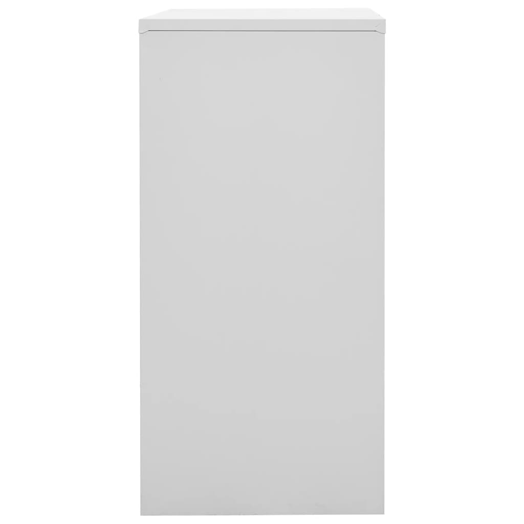 Lockerkasten 2 st 90x45x92,5 cm staal lichtgrijs en rood is nu te koop bij PeponiXL, paradijselijk wonen!