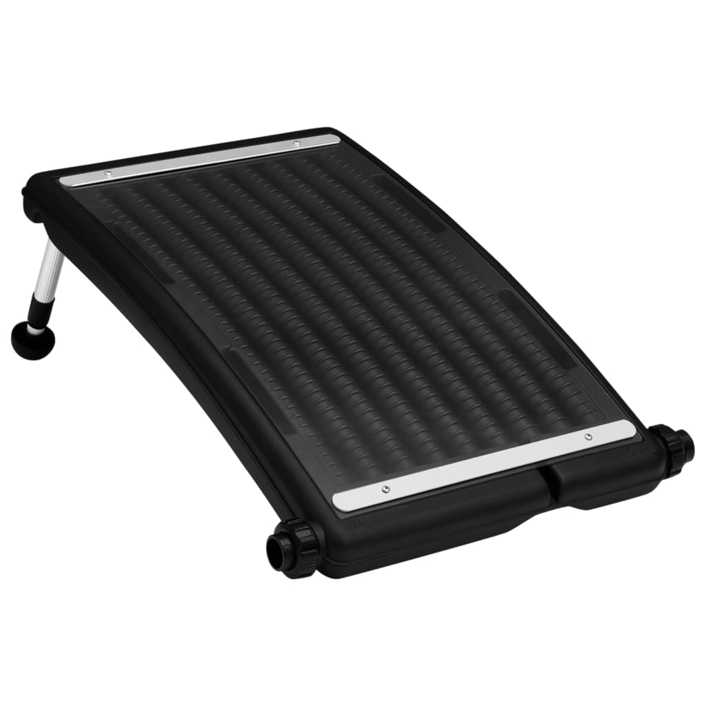 Zwembadverwarmingspaneel solar 2 st gebogen 72,5x46 cm is nu te koop bij PeponiXL, paradijselijk wonen!