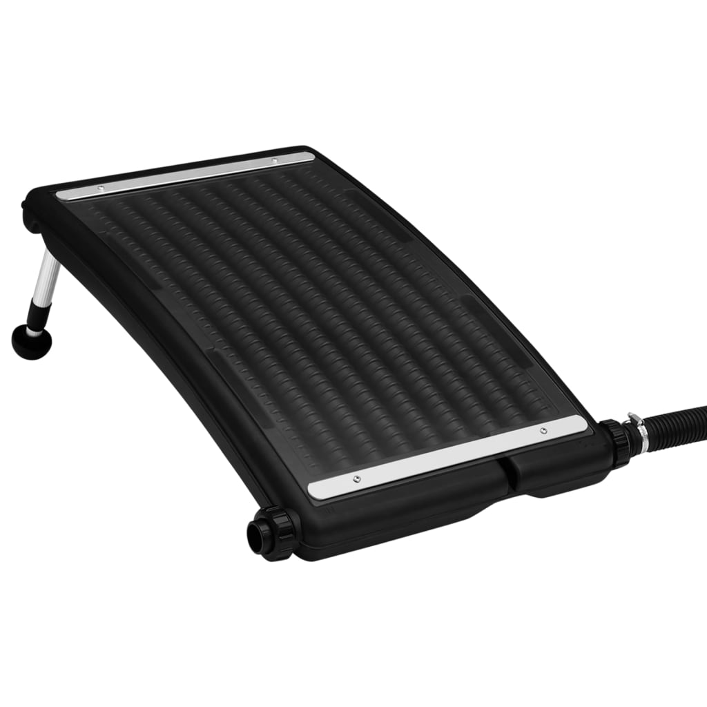 Zwembadverwarmingspaneel solar 2 st gebogen 72,5x46 cm is nu te koop bij PeponiXL, paradijselijk wonen!