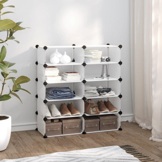 Schoenenrek 84x32x88,5 cm polypropeen transparant is nu te koop bij PeponiXL, paradijselijk wonen!
