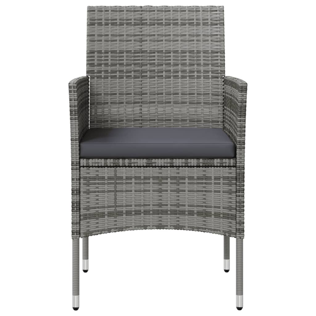 16-delige Loungeset met kussens poly rattan grijs is nu te koop bij PeponiXL, paradijselijk wonen!